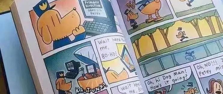 打印素材 美国超火的dog Man 1 8 高清可打印pdf 音频 办公仪器 什么值得买