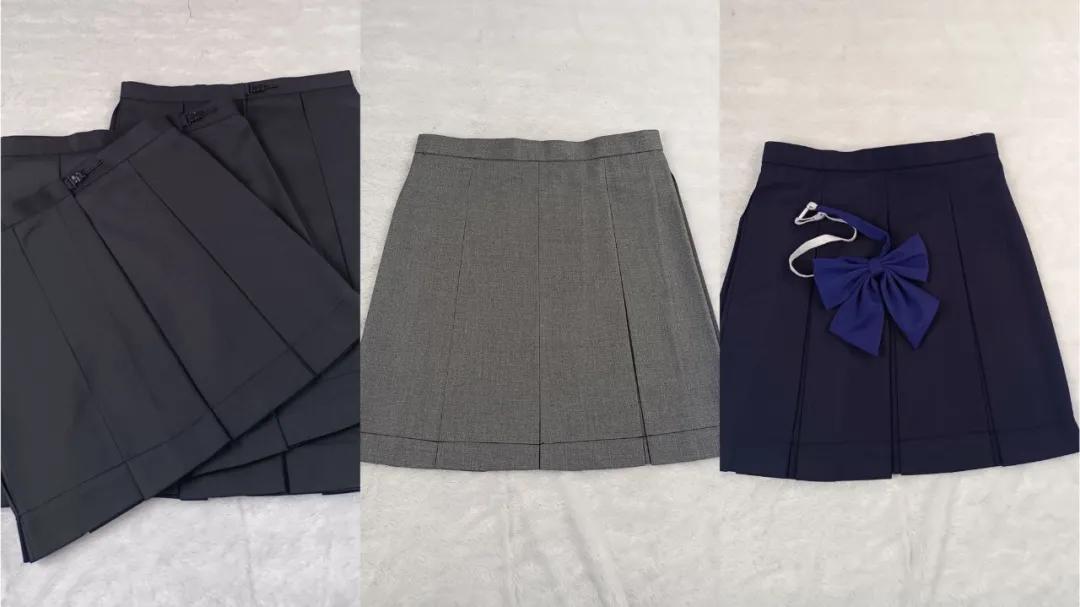 JK制服丨轮褶格裙穿腻了?快来试试箱褶裙吧!