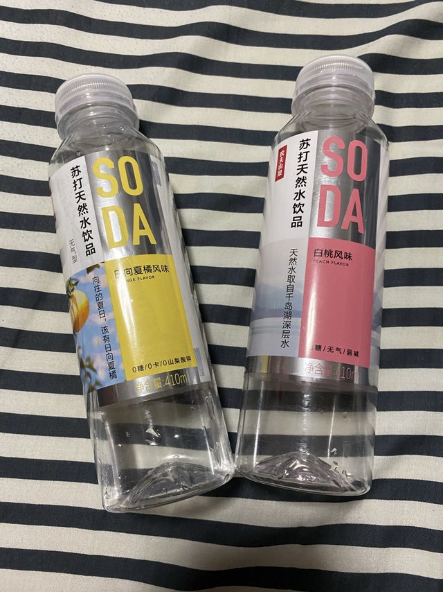 农夫山泉苏打水口味可以