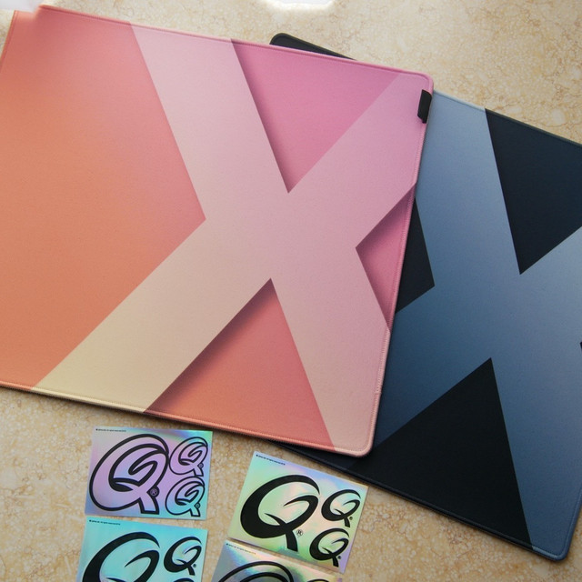 画厂新作——QPAD CDX-45 暗夜、晚霞 鼠标垫分享