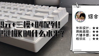 猫头评测 篇十四：199元就能买到的三模84配列机械键盘套件什么水平？键极K84开箱晒单