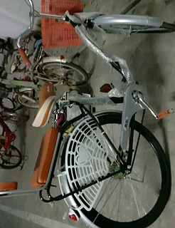 凤凰24寸单速自行车