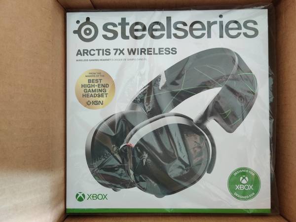 值得买开，海淘的赛睿Arctis 7X