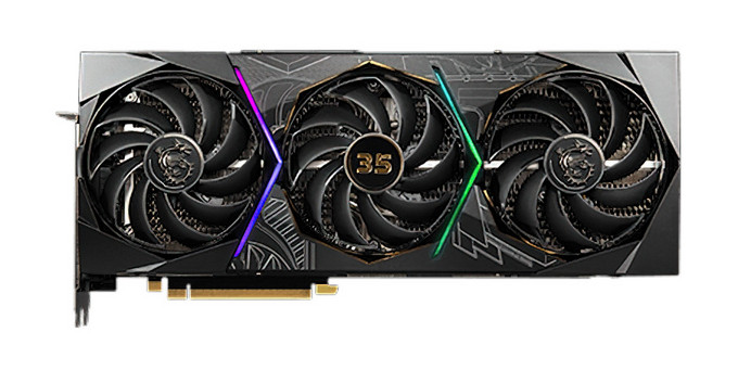 微星將推出35週年限量版顯卡不確定是否為rtx3080ti3090