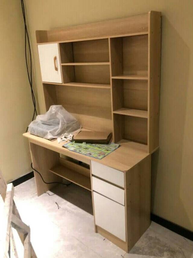 普派（Pupai）电脑桌台式家用书桌书柜