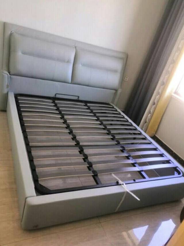 芝华仕爱蒙床 真皮双人床意式