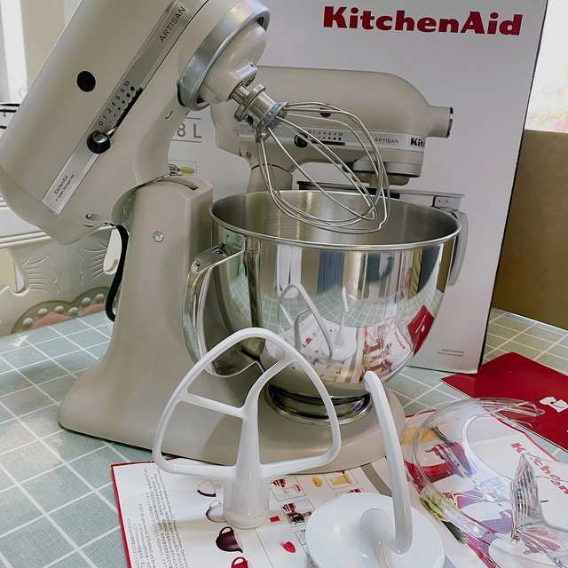 kitchenaid厨师机终于到手了