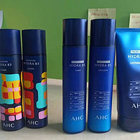 AHC蓝啵啵B5水乳洁面护肤套装补水保湿