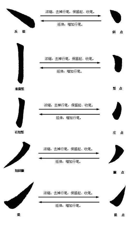 毛笔书法入门字帖教程