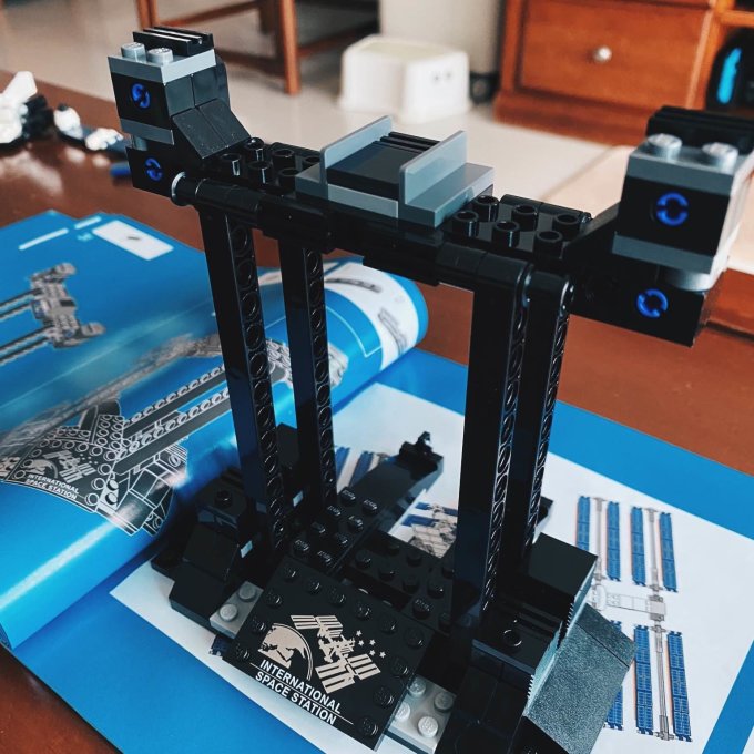 乐高拼插积木怎么样 乐高 21321 国际空间站_什么值得买