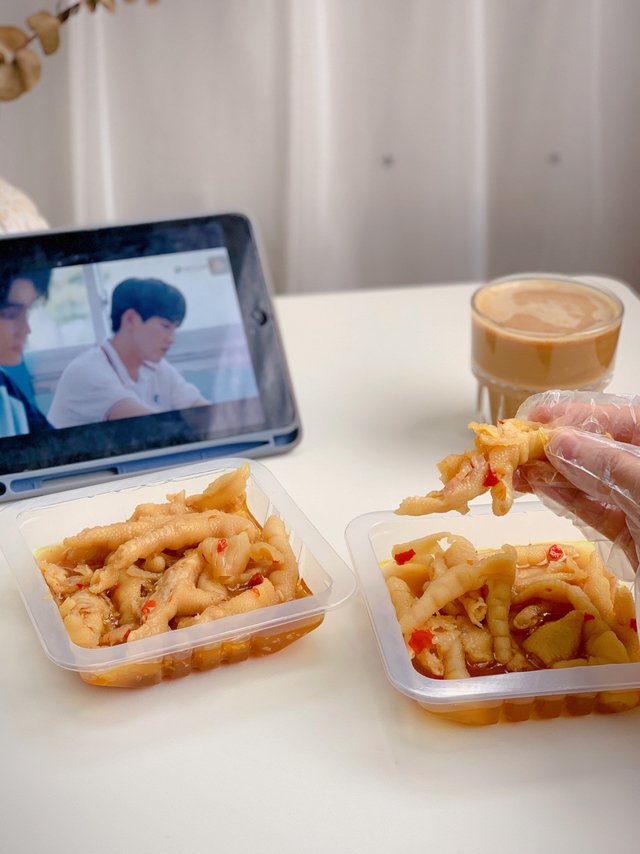 火号盒子无骨鸡爪，懒人必备小零食