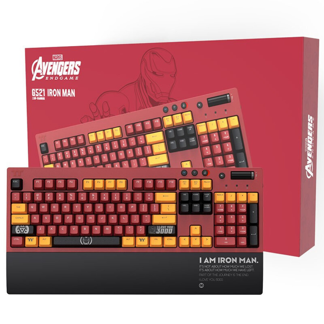 TT G521——三模全配列机械键盘,漫威正版授权618活动,499元