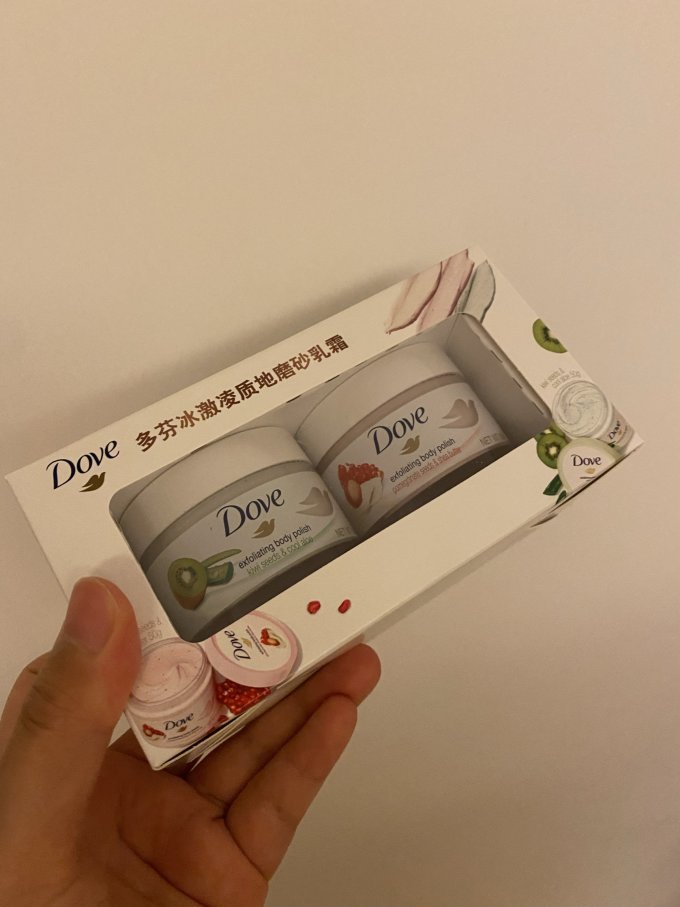 多芬身体磨砂膏
