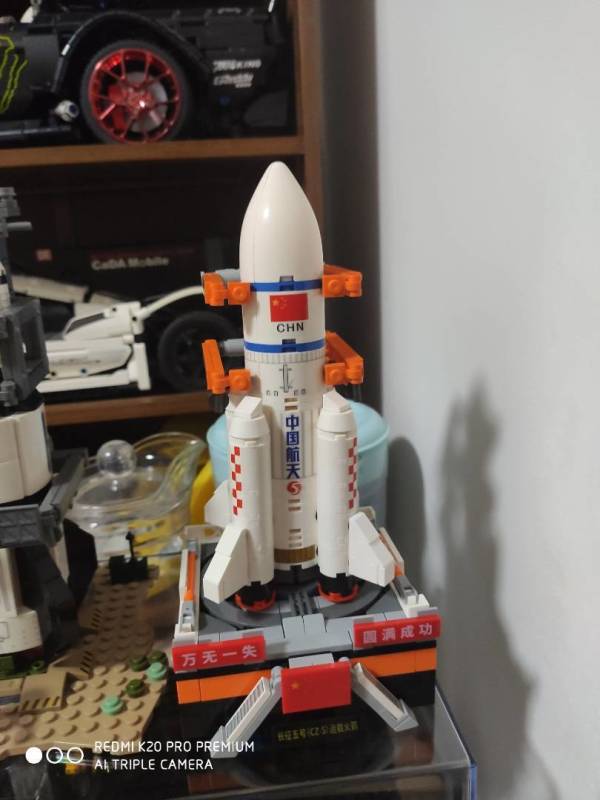 semboblock森宝积木203012长征五号运载火箭