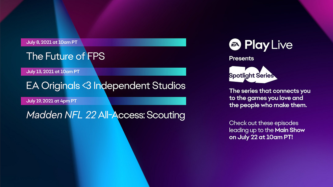 EA将于7月23日凌晨举办EA Play发布会，《战地2042》确定展出