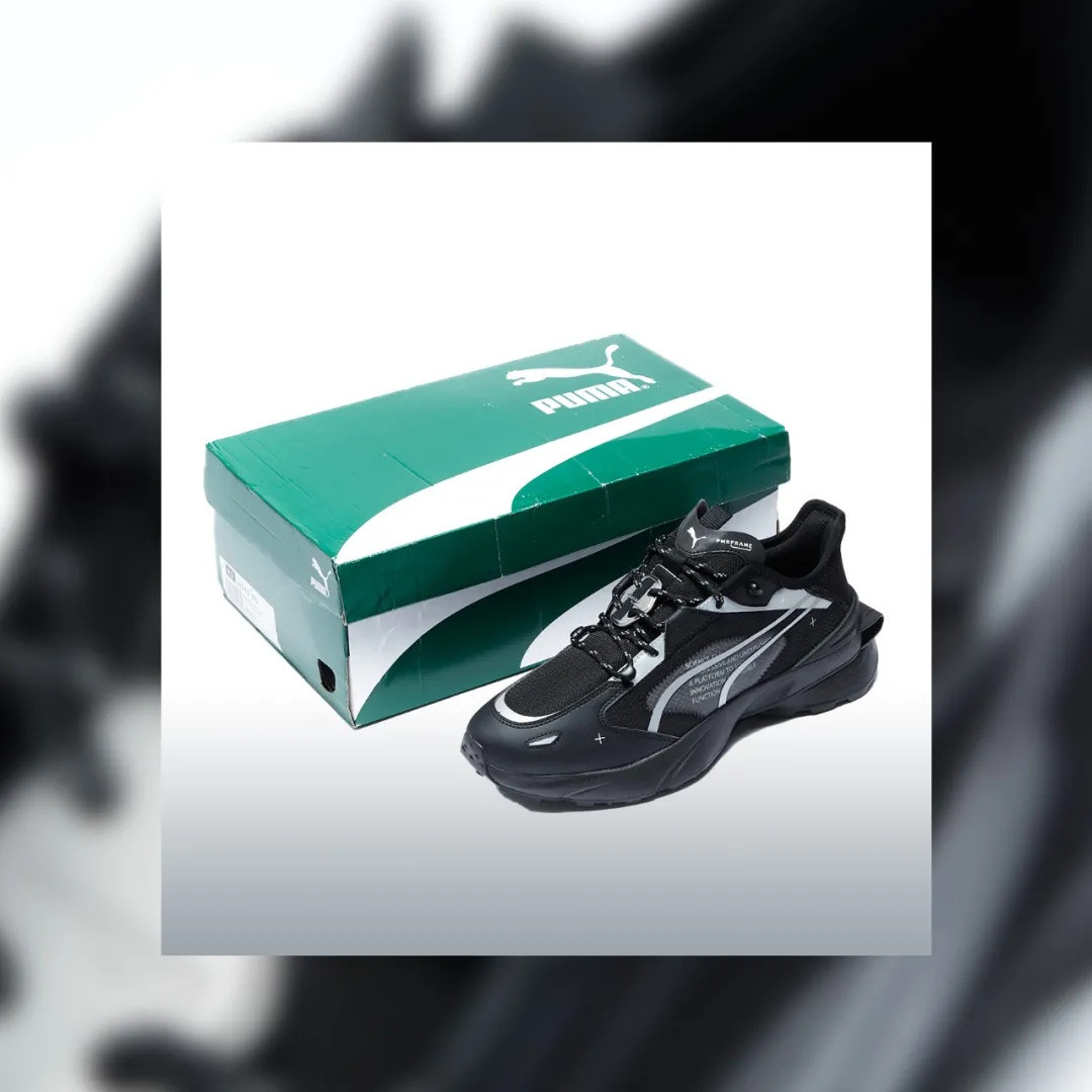 全球限量360双！PUMA发布黑魂元素PWRFRAME OP-1 Tech鞋款