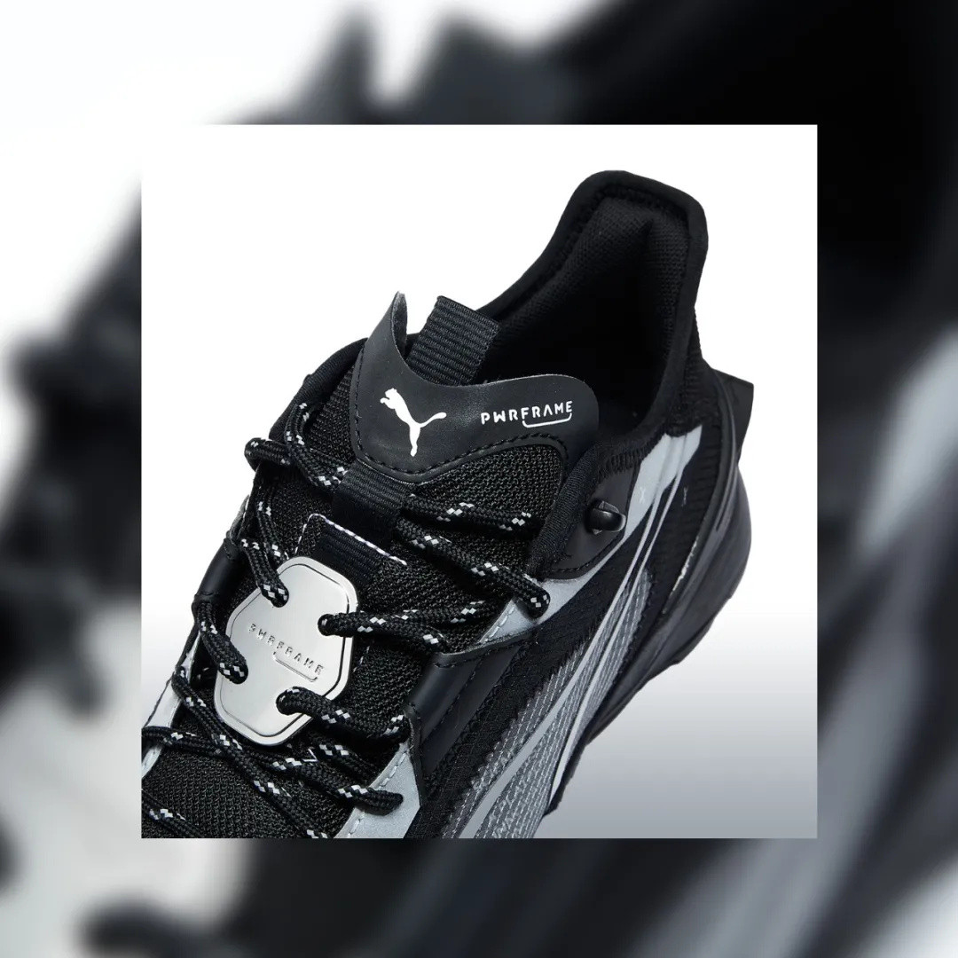 全球限量360双！PUMA发布黑魂元素PWRFRAME OP-1 Tech鞋款