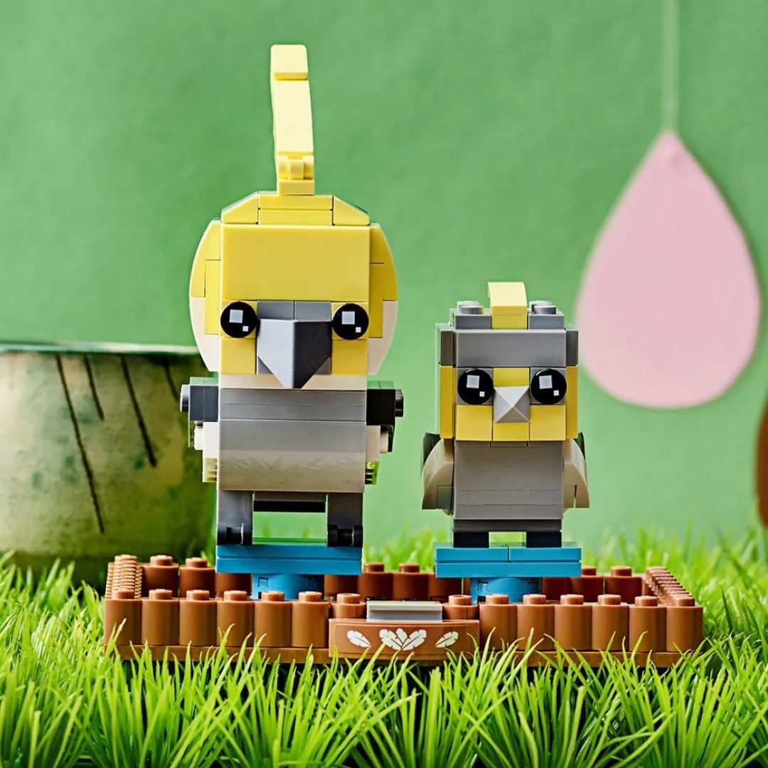 乐高三款全新动物方头仔发布,确实很可爱_拼插积木_什么值得买