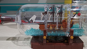 老杨的玩具仓库 篇六十九：LEGO 乐高IDEAS系列 92177 复刻版 瓶中船 开箱评测