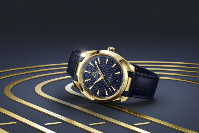 新表速递 篇三：欧米茄海马Aqua Terra 东京2020黄金版腕表 