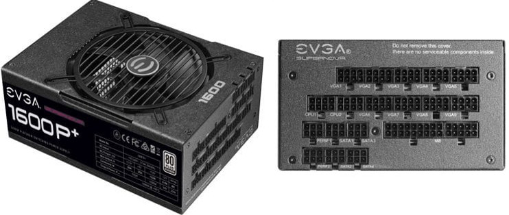 EVGA发布SuperNOVA P+系列电源：最高1600W，更小更安静_电脑电源_什么