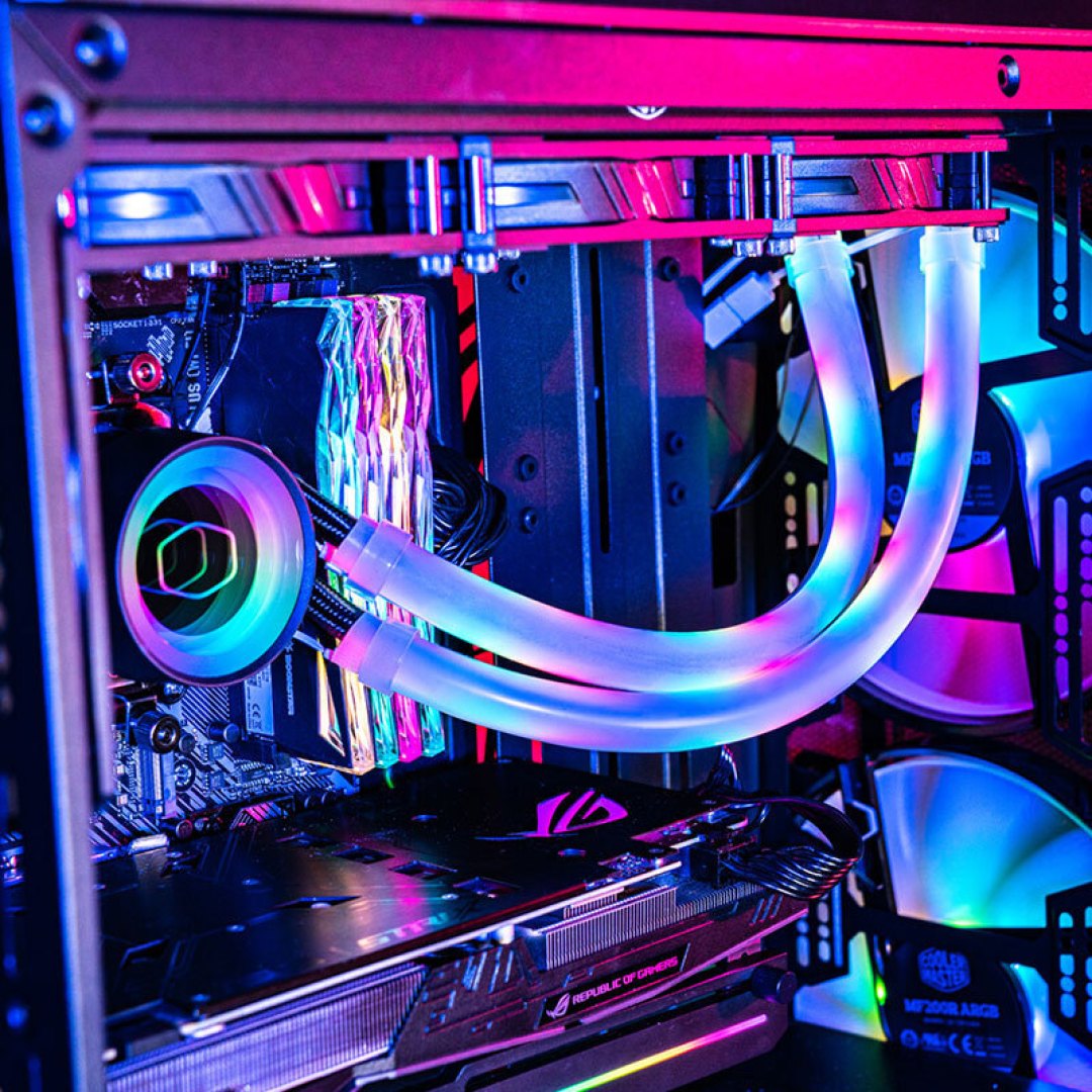 静观其变iCUE 7000X RGB+吹雪限定内存：夏日清凉轻度二次元主机