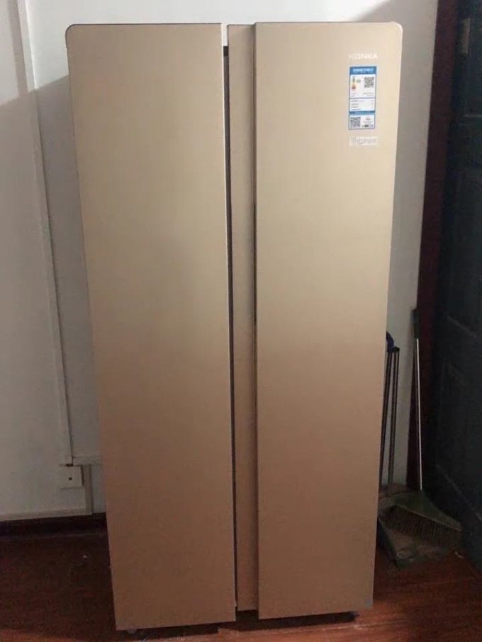 康佳对开门冰箱