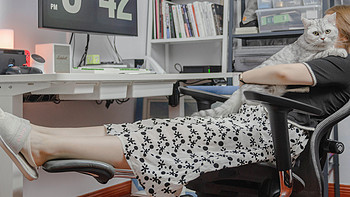 二次入手的办公利器，送给妹子的实用好物：西昊专业人体工学椅！