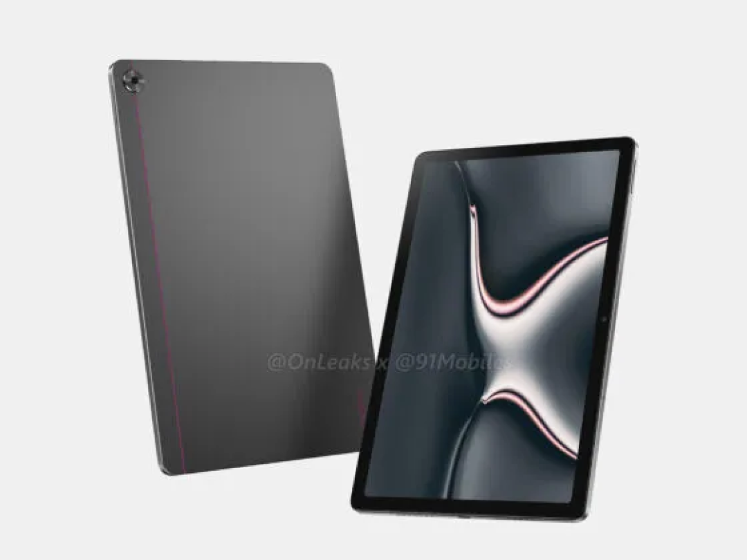 realme Pad 渲染图出炉：配备10.4英寸屏幕、后置单摄