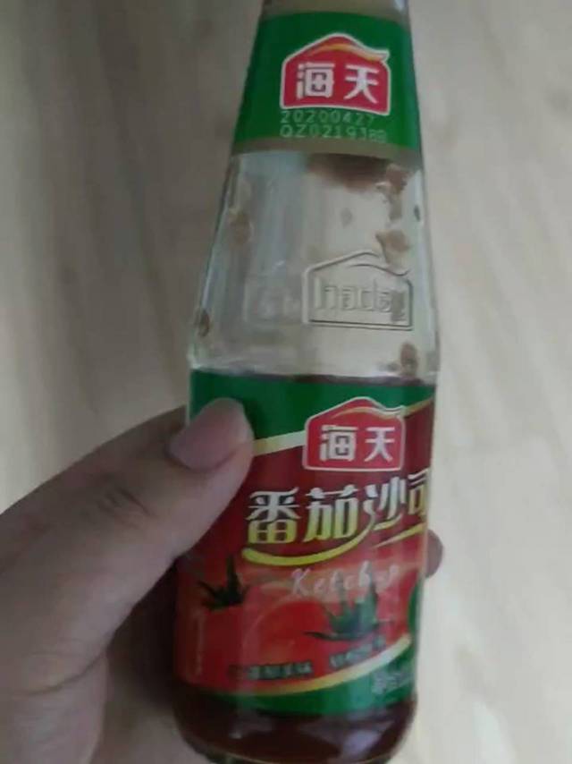 酸酸开胃的海天番茄酱