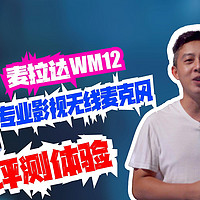 【视频】专业影视无线麦克风麦拉达WM12一拖二深度评测体验