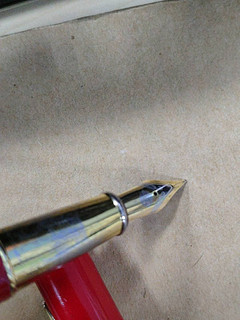 9.9的永生钢笔，绽放的大红色