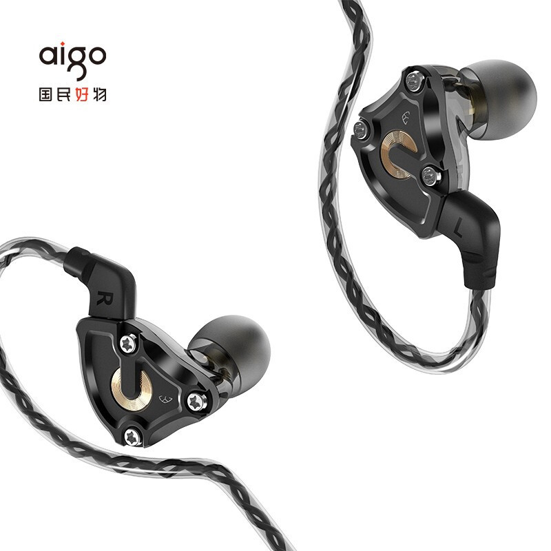 圈铁组合恰是专注于声，aigo EROS H200HIFI耳机