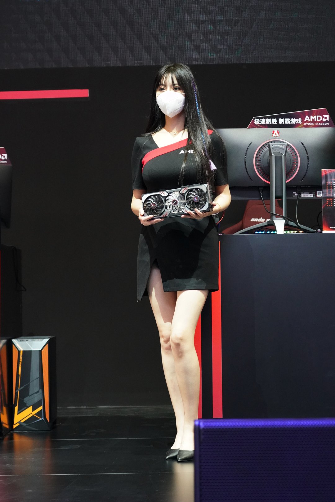 ChinaJoy 2021:AMD新显卡、新处理器亮相现场,RX 6600 XT定价2999元