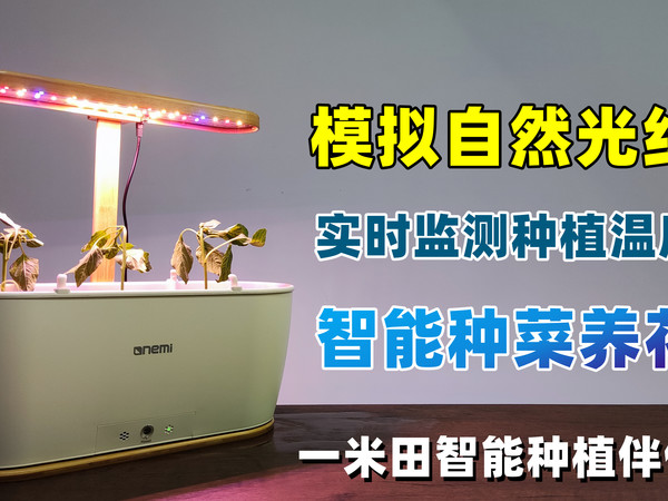 我家的智能“菜地”升级啦，新增模拟自然光