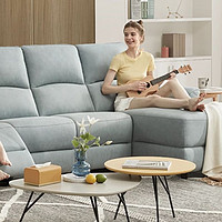 顾家上新科技布功能沙发，耐磨耐脏易打理，双躺位多尺寸，大小户型都适配！