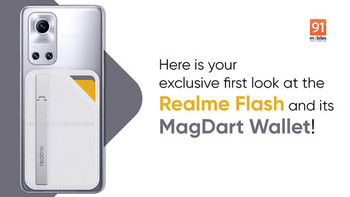 realme MagDart磁吸卡包曝光：可用作手机支架