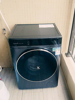 烘洗一体,节省空间-云米洗衣机