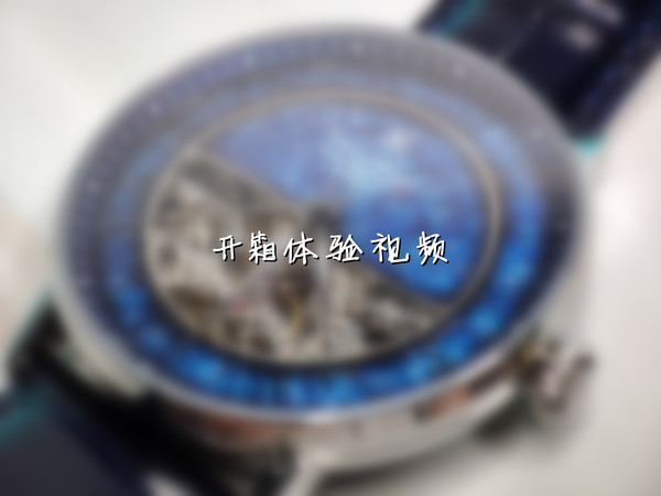 半镂空设计—釉上造物机械腕表