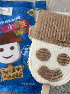 妙趣横生的伊利小雪人冰淇淋  熟悉的味道