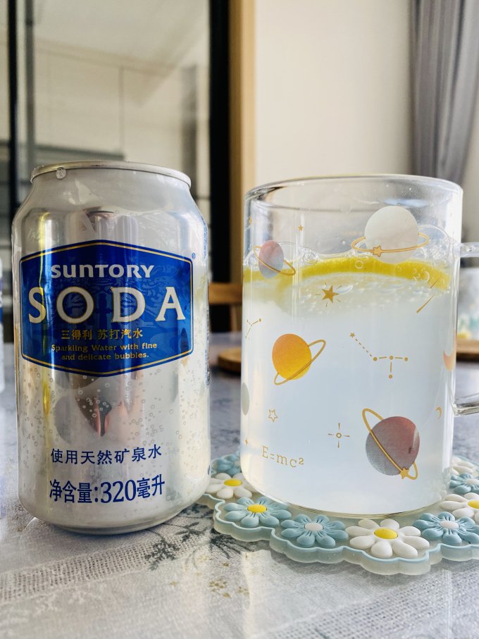 三得利起泡饮用水