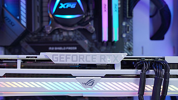 黑白简洁风：ROG 3070配XPG D50小吹雪主机搭建