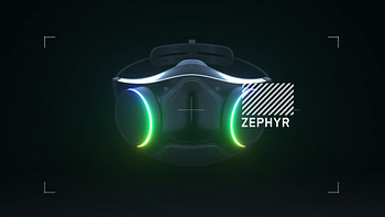 雷蛇概念面罩定名Razer Zephyr：外观设计改进，四季度开售