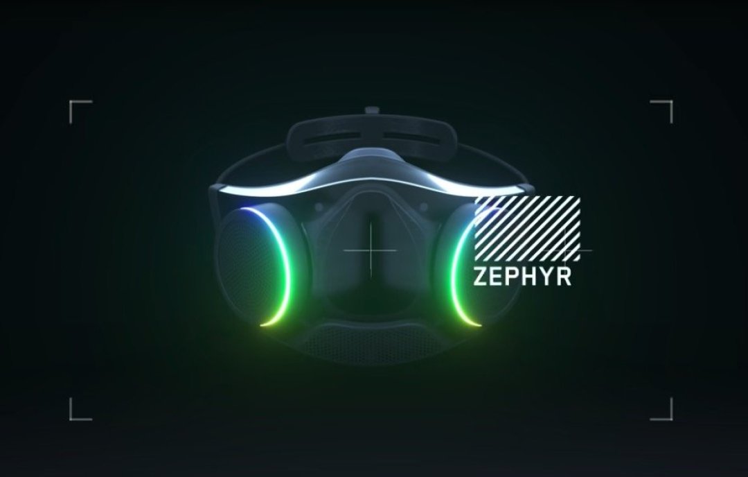 雷蛇概念面罩定名Razer Zephyr:外观设计改进,四季度开售