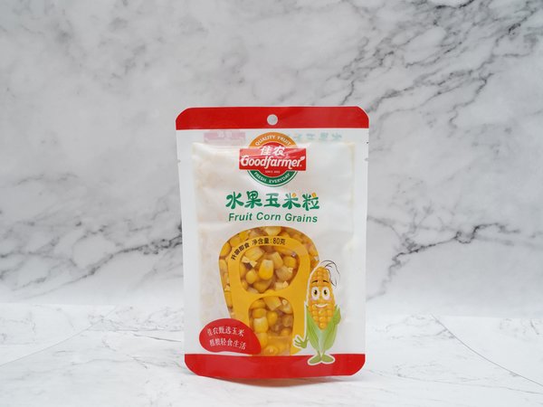 开袋即食的佳农玉米粒