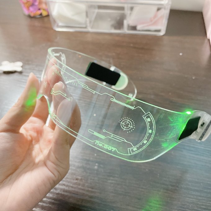 赛博朋克未来科技感护目镜