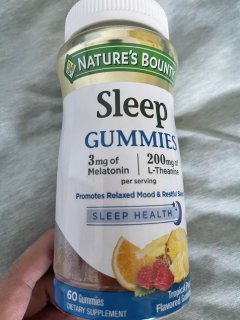 第一次吃褪黑素…
