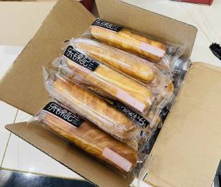 乐锦记奶香手撕面包棒原味750g