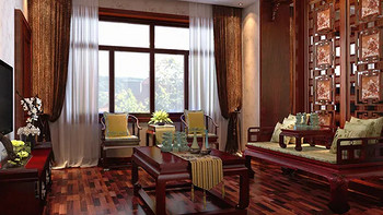 杭州夫妻的310㎡别墅，全屋红木风，装修得轻奢又高级，如诗如画