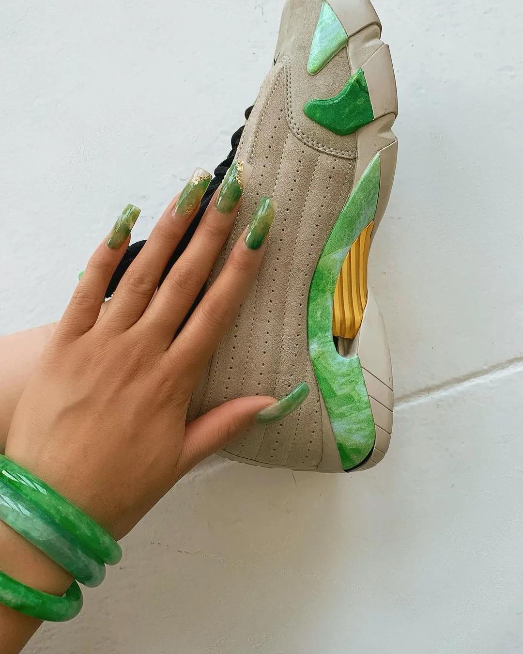 这是金镶玉吗?珠宝版本Air Jordan 14上架发售